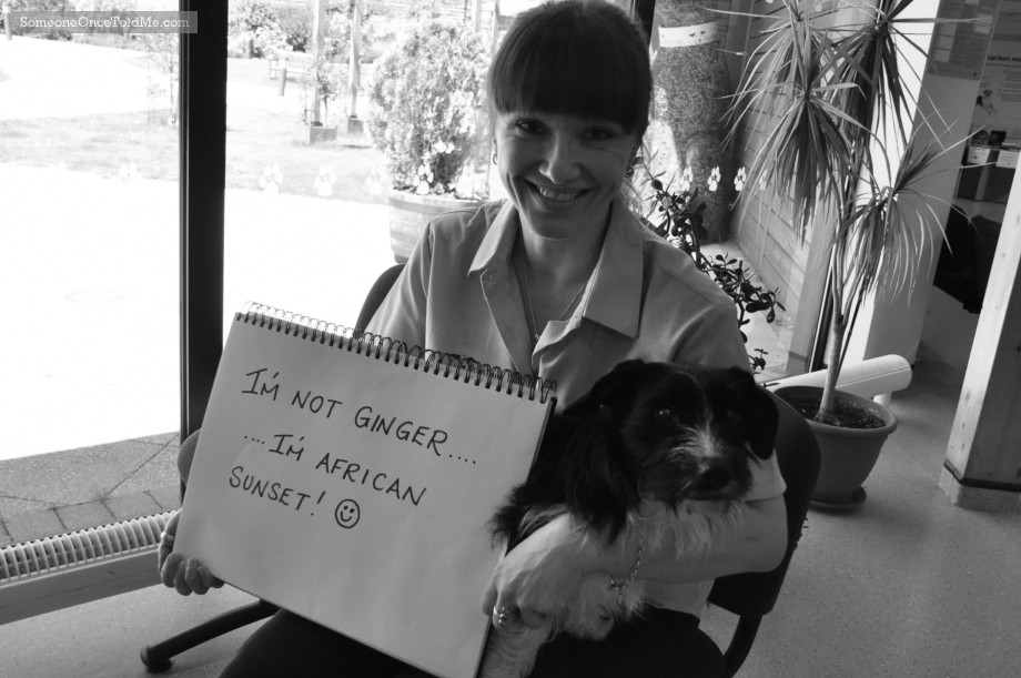 I'm Not Ginger... I'm African Sunset!