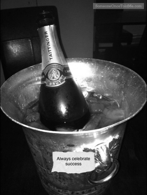 Always Celebrate Success