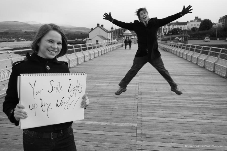 Your Smile Lights Up The World!