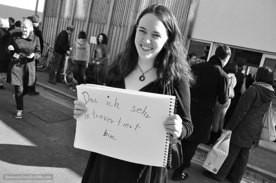 Das Ich Sehr Introvertiert Bin