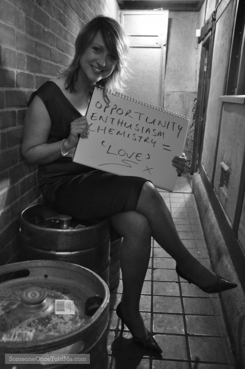Opportunity Enthusiasm Chemistry = 'Love'