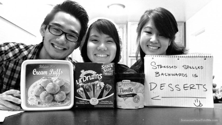 Stressed Spelled Backwards Is Desserts