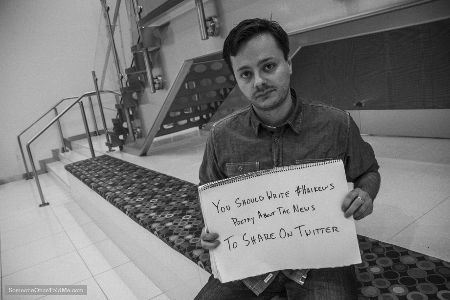 You Should Write #Haikews Poetry About The News To Share On Twitter 