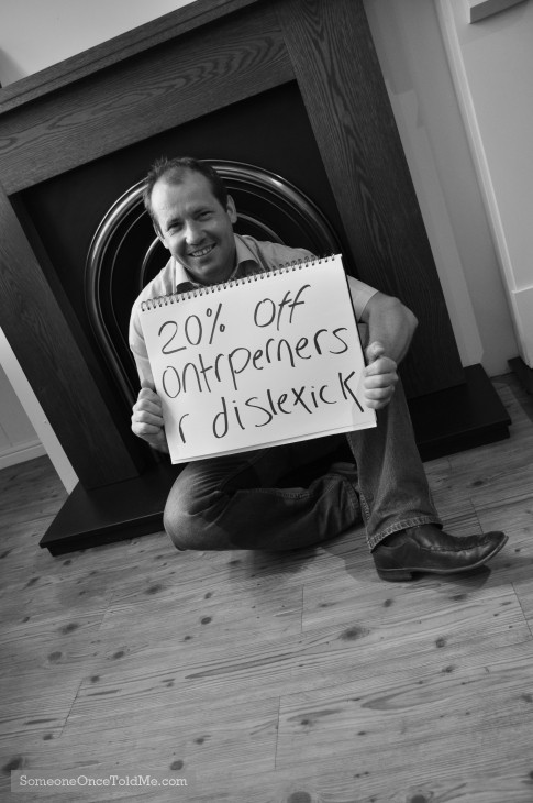 20% Off Ontrperners R Dislexick