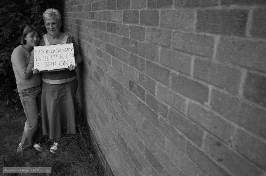 No Relationship Is Better Than A Bad One