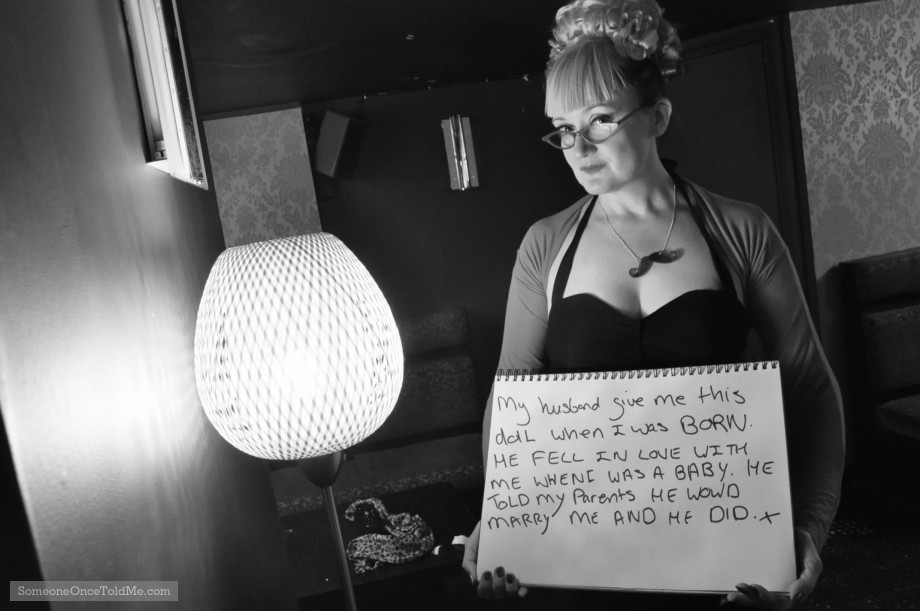 My Husband Gave Me This Doll When I Was Born....