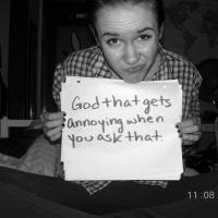 God That Gets Annoying When You Ask That