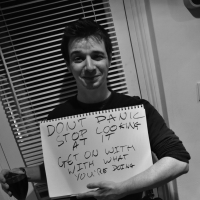 Don't Panic Stop Looking At It Get On With With What You're Doing