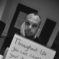 Throughout Life You Can Count Your True Friends On One Hand