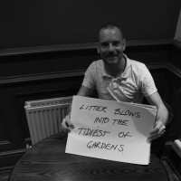 Litter Blows Into The Tidiest Of Gardens