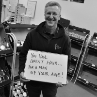 You Have Great Hair... For A Man Of Your Age!