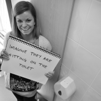 Imagine They Are Sitting On The Toilet
